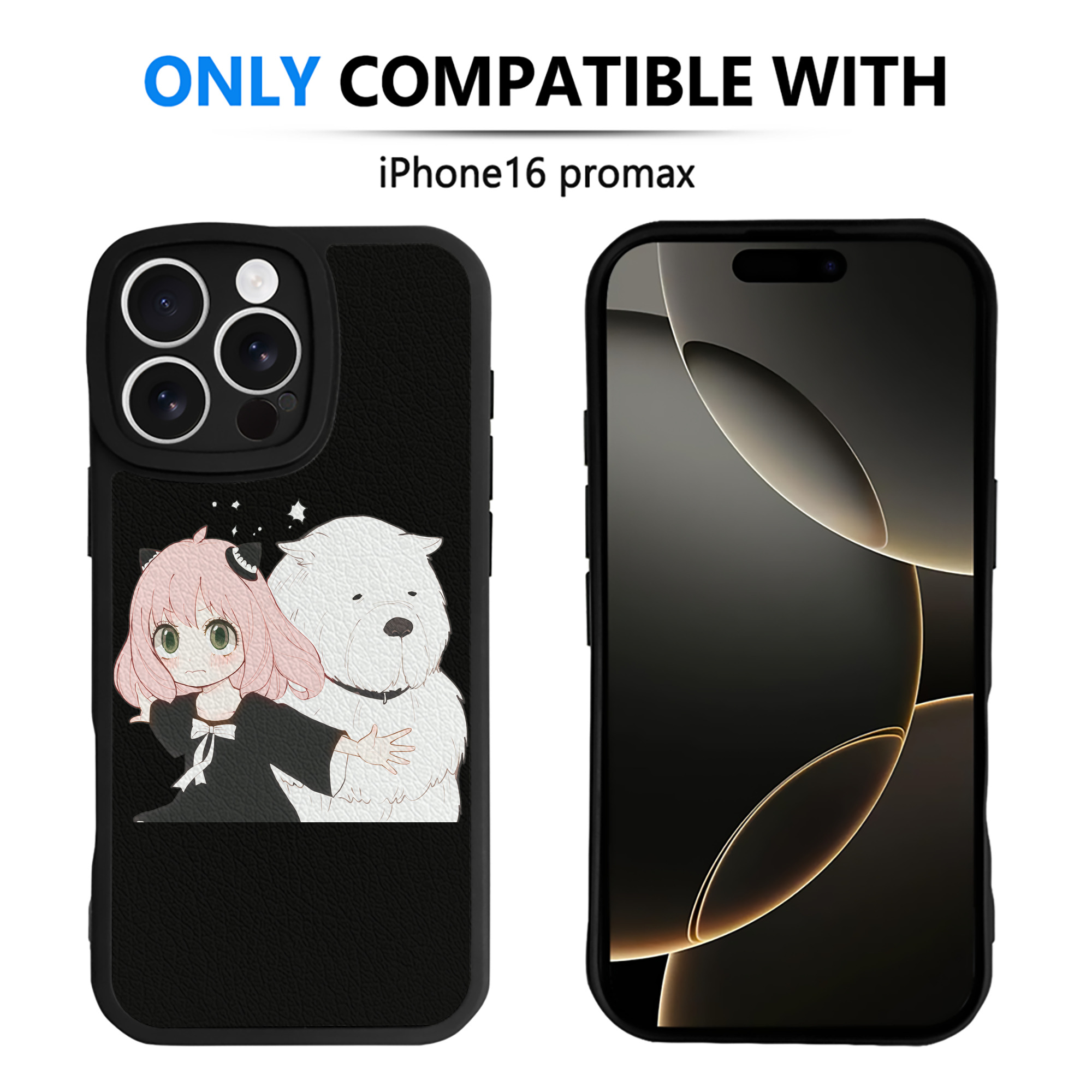 （画像用） SPY×FAMILY间谍家家酒 【iPhone 16シリーズ対応】シリコンスマホケース（レザー調） 材質：シリコン